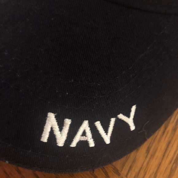 Rothco NAVY Embroidered Baseball Cap Hat Logo Back Hoop Loop Adjustable OS Navy - Picture 5 of 5